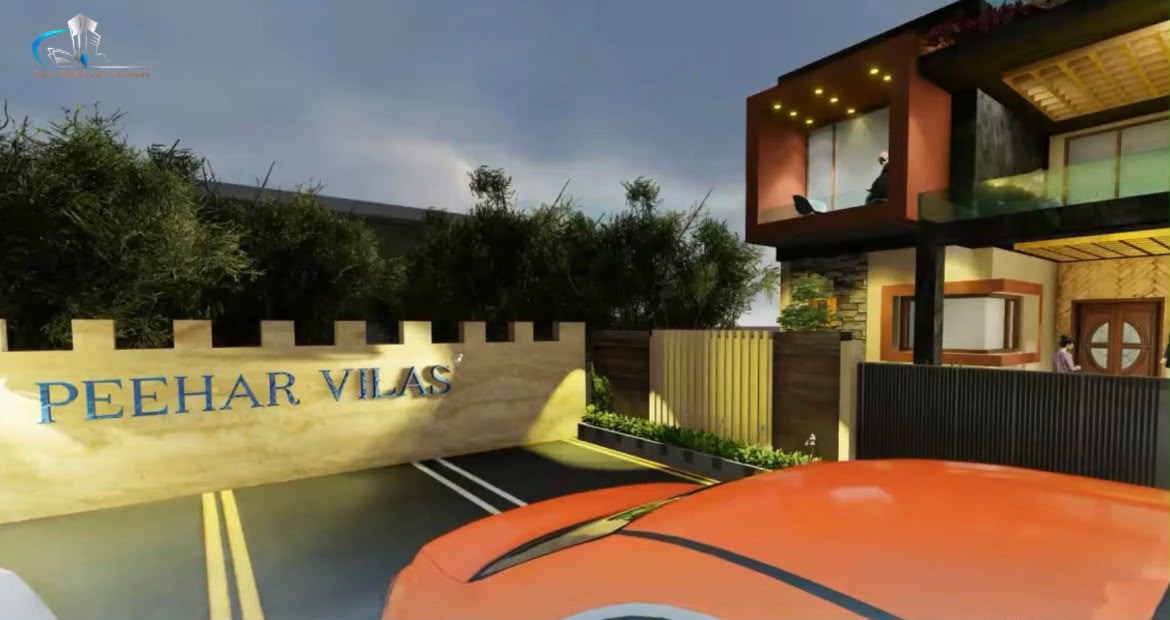 Peehar Villas - Gated entrance, Trikuta Nagar South Extension